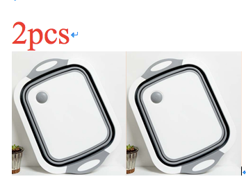 Folding Vegetable Board Household Multifunctional Anvil Board Washing Basket