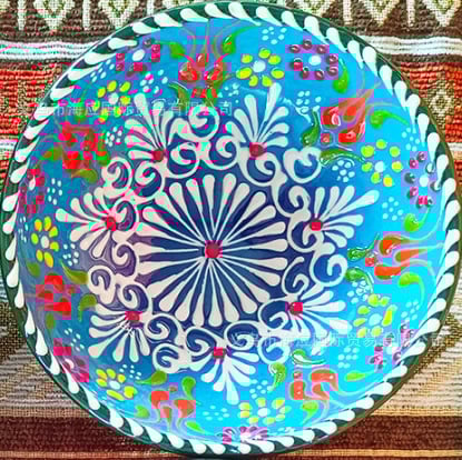 Turkish Ceramic Dishes For Household High-value Creative Tableware