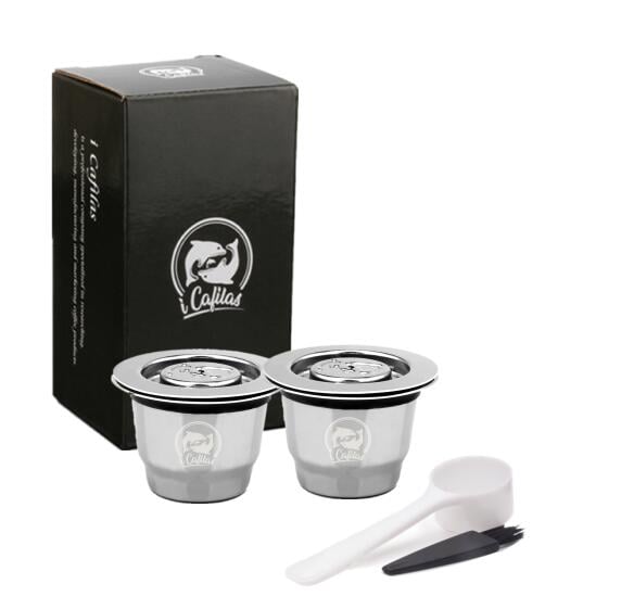 Coffee capsule square hole shell
