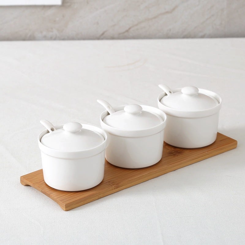 Seasoning Jar Seasoning Bottle Salt Monosodium Glutamate Seasoning Box Set Household