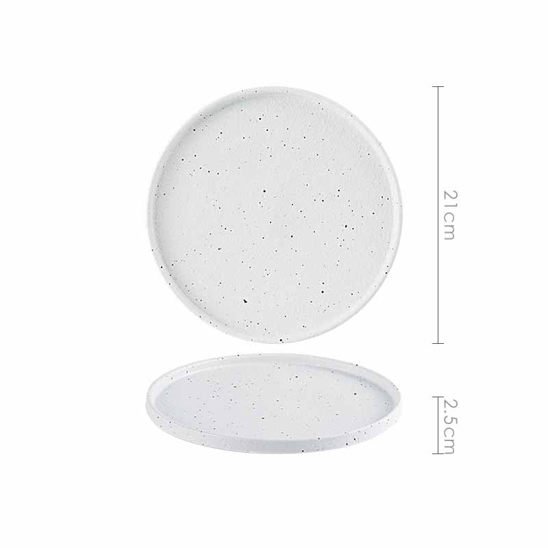 Porcelain Ceramic Bowl Dinner Plate Spoon Tableware