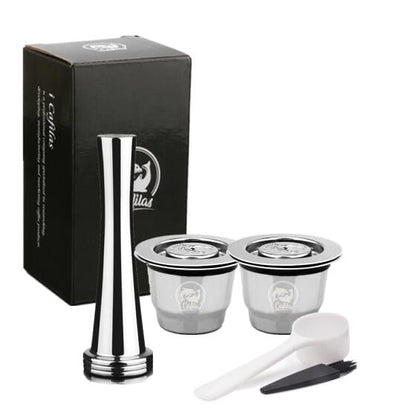Coffee capsule square hole shell