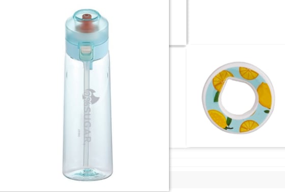 Air Fruit Fragrance Water Bottle Scent Water Cup Sports