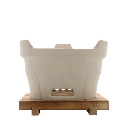 Old-fashioned Charcoal Stove Japanese Ceramics