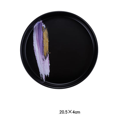 Nordic Personality Simple Ceramic Flat Plate