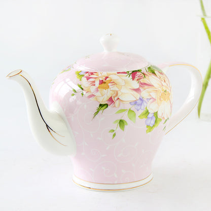 European Tea Set Afternoon Porcelain Teapot English
