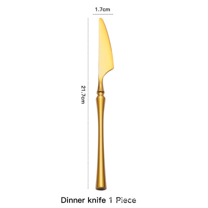 Four-piece Set Of Stainless Steel Cutlery, Western Cutlery, Steak Cutlery