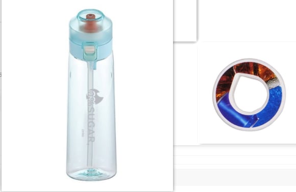 Air Fruit Fragrance Water Bottle Scent Water Cup Sports