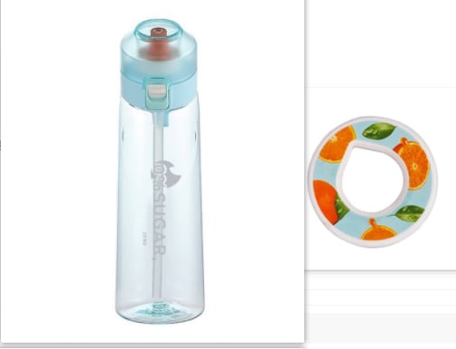 Air Fruit Fragrance Water Bottle Scent Water Cup Sports