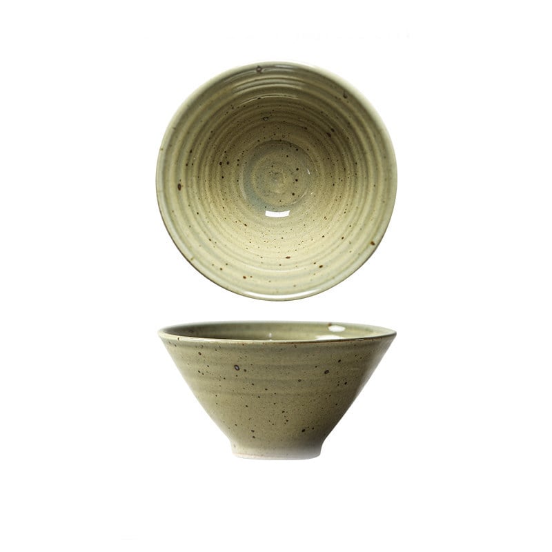 Household Kitchen Simple Stoneware Tableware Bowl
