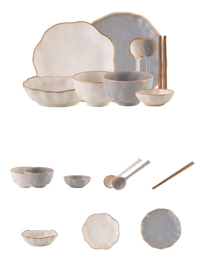 New Creative Luxury Dishes Set High Sense Of Home Use